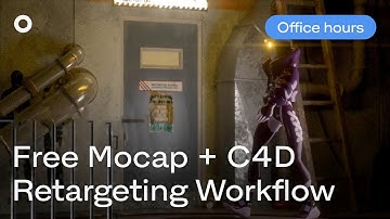 C4D Mocap Retargeting // Control Rig Workflow I Office Hours