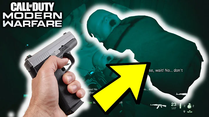 Modern Warfare: What Happens If You SHOOT The BABY?! (Secret Easter Egg) Modern Warfare Campaign