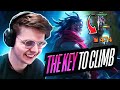 The key to climb as adc in season 14