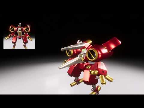 3Dmodel medabots メダロット
