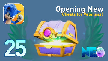 Sonic Forces: Gameplay Walkthrough Part 25 - Opening New Chest for Veterans! (iOS, Android)