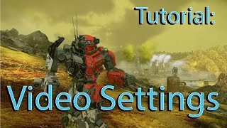 MWO Tutorial - Video Settings