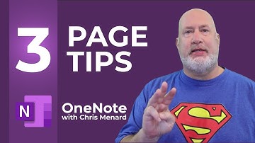 OneNote: 3 Cool Page Tips to Speed up Your Workflow