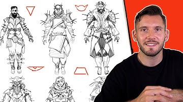 SHAPE DESIGN AND STORY in CHARACTER DESIGN - mentorship class