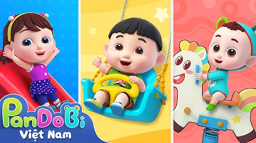 Chúng mình đi chơi công viên | Những trò chơi thú vị | Nhạc thiếu nhi vui nhộn | Super Pandobi