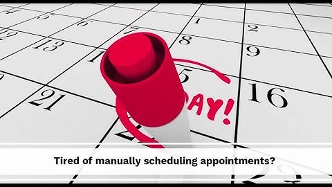 Automated & interactive booking of Appointments