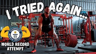 The Strongest Deadlift Ever | I had to try again