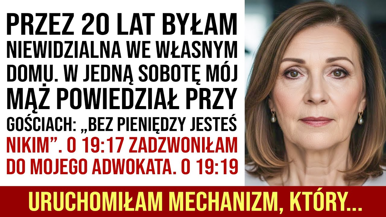 „Jesteś Nikim Bez Pieniędzy” — Śmiał Się Mój Mąż. 10 Minut Później Stracił Wszystko...