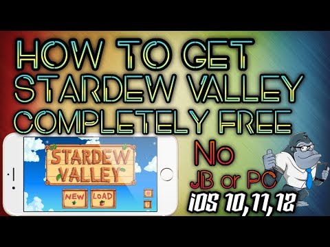 GET STARDEW VALLEY FREE ON iOS (NO JAILBREAK/PC) iPhone,iPod,iPad iOS ,, / Free PC Game on iOS