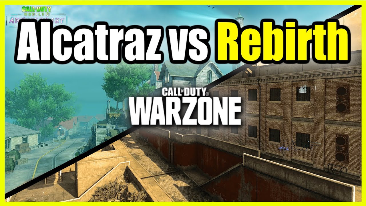 Rebirth Island Warzone Vs Alcatraz Black Ops 4 Comparison Which Is Better Youtube