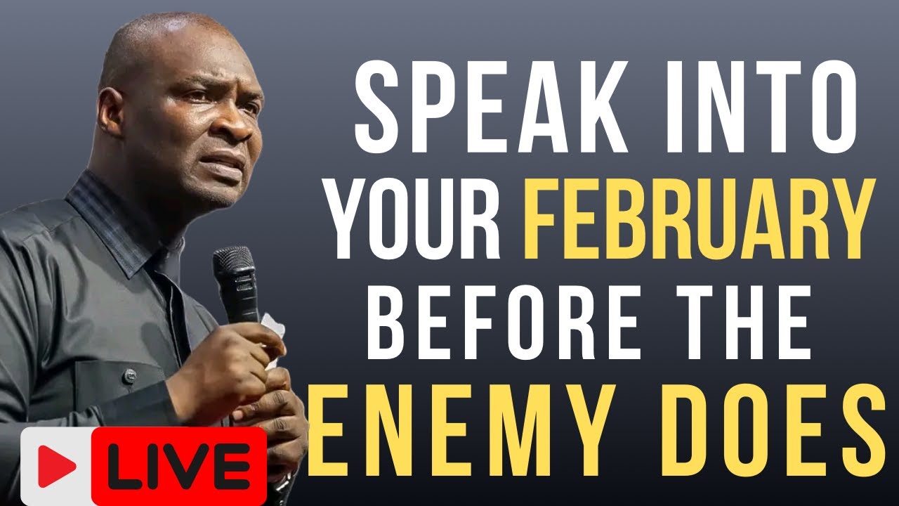 SPEAK INTO YOUR FEBRUARY BEFORE THE ENEMY DOES | NEW MONTH PRAYER BY APOSTLE JOSHUA SELMAN