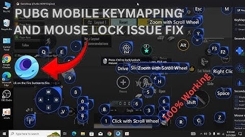 Fix Pubg Mobile Keymapping And Mouse Lock Issue In Gameloop | 100% Working | UPDATE 4.0 | 2025