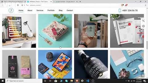 The7 Theme as a Wp-Bakery Website || Shortintro || Themeintro