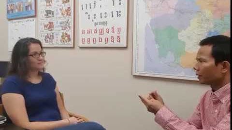 Learning Khmer language conversation ASEAN language