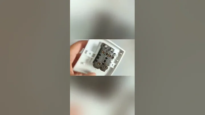 2 Gang 2 Way 10A wall Switch UK switch