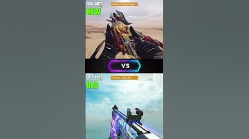 Old vs New Fennec Scintillant Scales in codm shorts | which one is best 2025