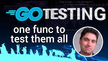Go Table Driven Tests