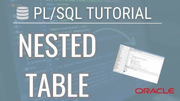 PL/SQL Collections: Nested Tables | Tamil