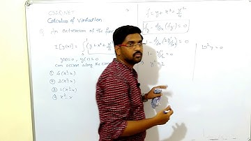 #4 calculus of variations lecture notes|CSIR NET Mathematics||Euler equation