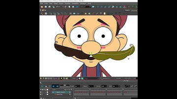 Toon Boom Harmony Rig! SUPER MARIO 🍄⭐ #shorts #toonboomharmony #supermario