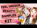 Feel Unique Beauty Sample Kit Beauty Box Unboxing! 20% discount code!!!