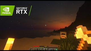 playing Minecraft SMP with RTX on 🔥🔥