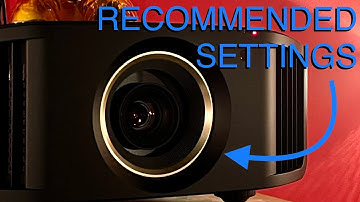 Recommended Settings for JVC fw 2.0