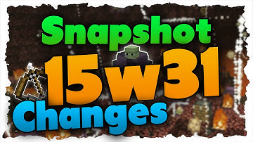 Minecraft 1.9 Update: Snapshot 15w31b – All Innovations!