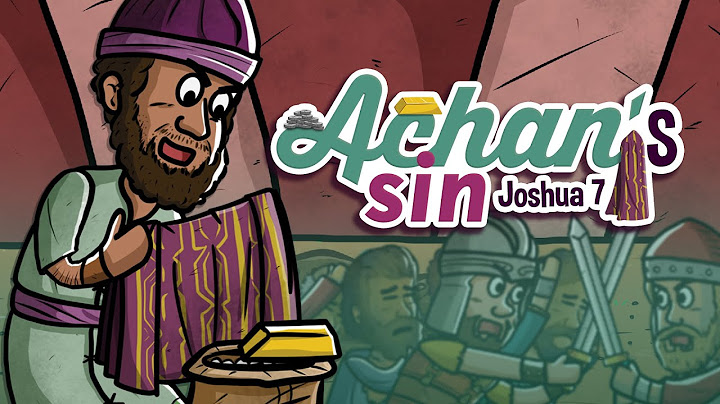Achan's sin | Animated Bible Stories | My First Bible | 36