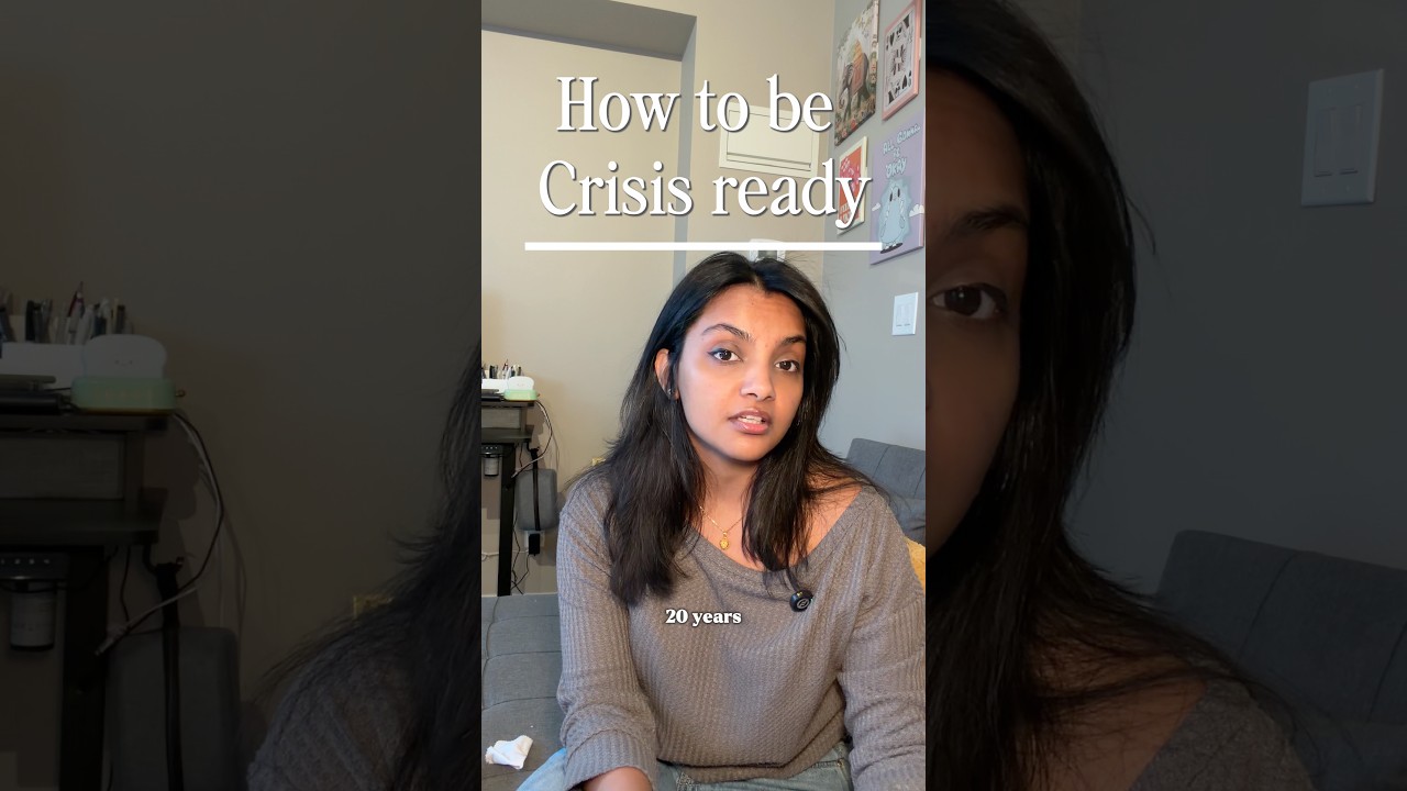 How to be FINANCIALLY prepared in a crisis