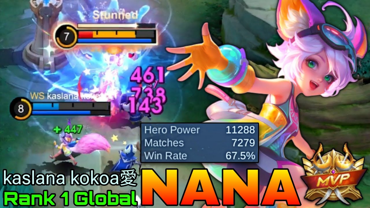 Summer Fun Nana 7,200+ Matches - Top 1 Global Nana by kaslana kokoa愛 - Mobile Legends