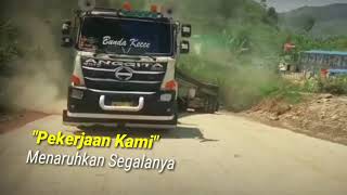 Story wa|| truck trailer Hino 500 Anggita Bunda kece!!