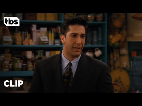 Friends: Ross is Jealous of Rachel's New Coworker (Season 3 Clip) | TBS