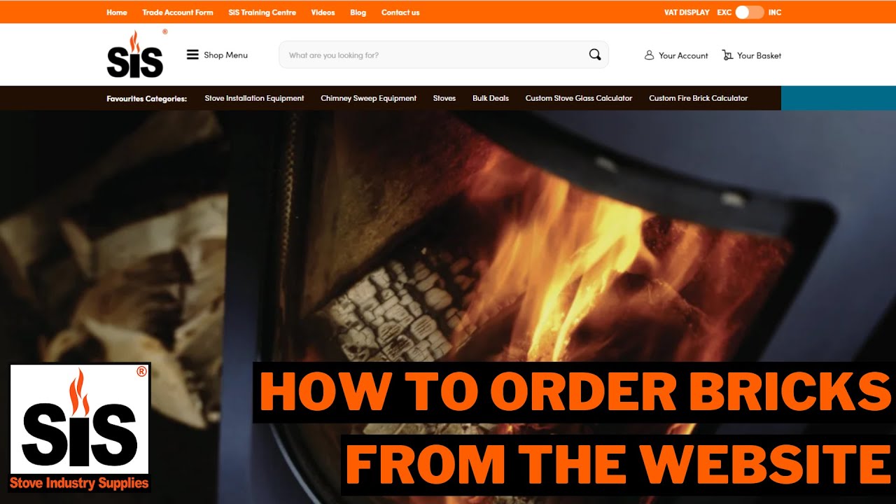 How to order replacement Fire Bricks from our website