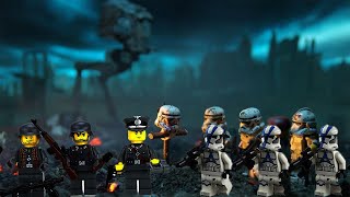 LEGO US army vs clone army Lego movie part 2