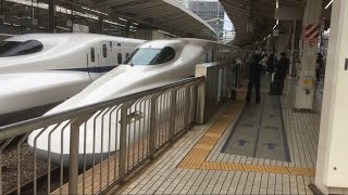 のぞみ31号(N700A系) 東京駅発車