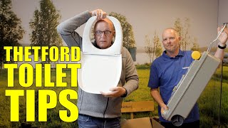 TOILET TIPS  van Thetford  Campingtrend