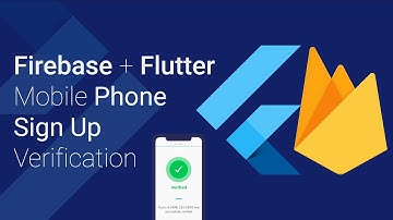 Flutter Firebase user authentication using mobile phone, flutter video tutorial in English, part 36