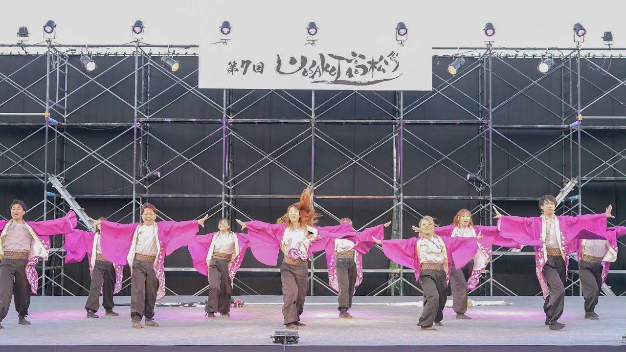 4K] Fukuro Swallow Dance (Mikuni & Hiiragien) 2nd YOSAKOI