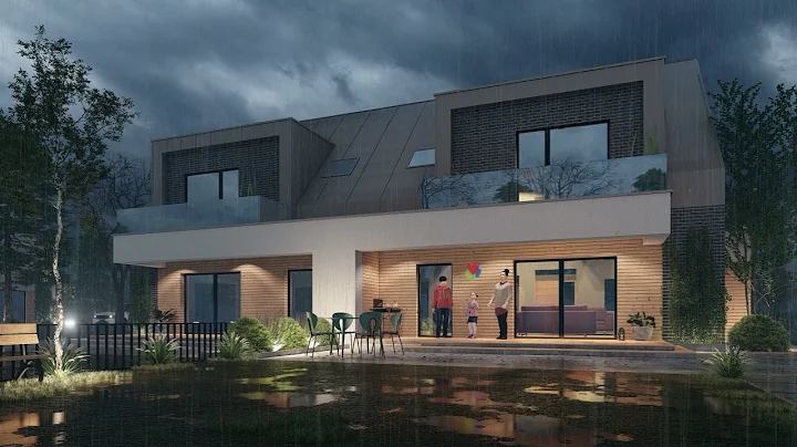 Lumion-11 Animation || Raining || Rainy Day|| 3dsmax+Lumion|| Lumion Animations