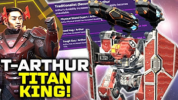 What??😲 TRADITIONALIST ARTHUR w/ Titan Accelerator Module | War Robots NEW Test Server Gameplay WR