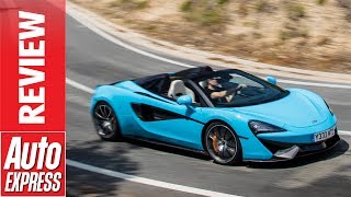 McLaren 570S Spider review - supercar roadster loses roof and little else