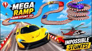 Mega Ramp Car Stunt 3D 😱 Impossible Mega Ramp Challenge | Crazy Car Stunts Gameplay screenshot 5