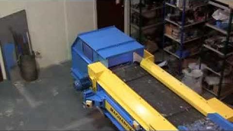 Magnapower Eddy Current Separator separating 0-75mm WEEE