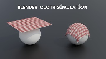 Cloth Simulation in Blender
