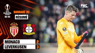 Résumé : Monaco 2-3 (3-5 tab) Leverkusen (Q) - Ligue Europa (Barrage retour)