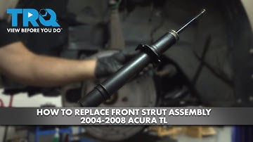 How to Replace Front Strut Assembly 2004-2008 Acura TL