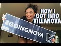 How to get into villanova university