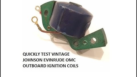Test Outboard Ignition Coil