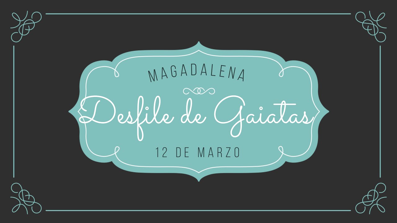 Desfiles de Gaiatas iluminadas -  Fiesta de la Magdalena 2023 - 4K